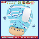 Skid Resistance Memory Foam Comfort Wrist Rest Support Mouse Pad Blue Cat