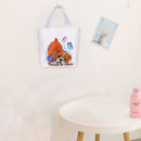 5D Diamond Painting Handbag DIY Canvas Eco-friendly Foldable Organizer Tote K
