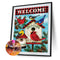 5D DIY Diamond Painting Bird Full Square Drill Mosaic Picture Wall Home Decor