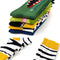 Warm Crocodile Shark Zebra Stripe Men Women Winter Cotton Socks