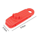 Tent Windproof Plastic Fixing Clip Clamp Canopy Awning Tarp Buckle (Red)