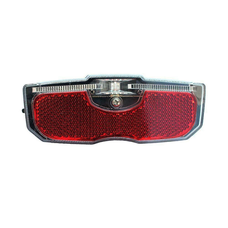 Bicycle Rear Reflector Tail Light For Luggage Rack Alloy Battery NO Q5K5