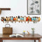 Creative Colored Bird Wall Stickers Living Room Sofa Decoration Background Q0Q8