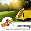 Elastic Tent Bungees Ball Fixing Rope Awning Canopy Bungee Cords (20pcs) Newly