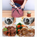 Steel Spice Jars Bottle Portable BBQ Picnic Seasoning Container Manual Grinder