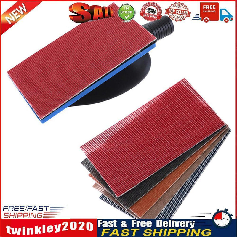 Sanding Block Hand Dust Extraction Grinding Dust Free Abrasive Tool (A) Newly
