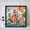 Lion Dance 5D Diamond Painting DIY Full Round Drill Kit Rhinestone Craft