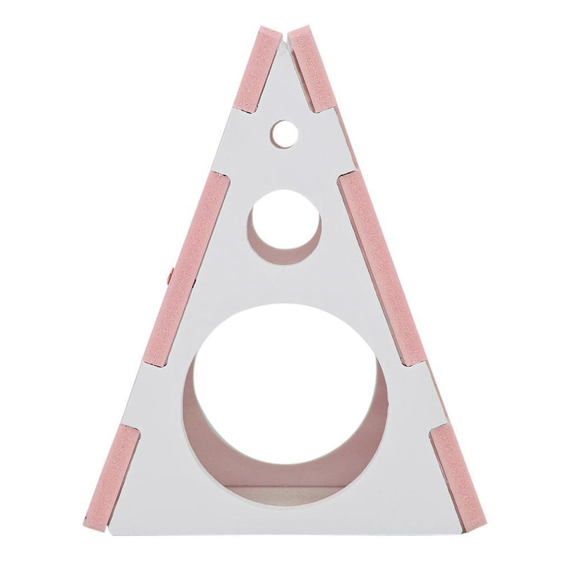 Wooden Hamster House Nest Small Animals Sleeping Bed Cartoon Pet Playing Cage