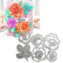 Flower Petals Metal Cutting Dies Stencils For DIY Paper DIY Decor L9A6