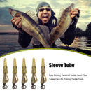 5pcs Fishing Terminal Safety  Clips Tubes Carp for Fishing Tackle Tools