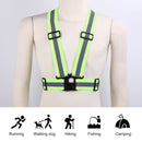 Reflective Vest Running Gear Lightweight Safety Vests with Arm Bands for Jogg