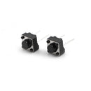 20pcs 2 pins Middle Feet 6*6*5mm Switch Tactile Push Button Switch LR