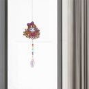 3pcs Diamond Painting Crystal Light Catcher DIY Window Hanging Wind Chime Crafts