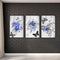Home Hand Painted on Canvas DIY Butterfly Oil Paint By Numbers Drawing Kit Craft
