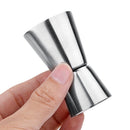 Wine Cocktail Shaker Jigger Single Double Shot Drink Measure Cup (25-50ML)