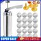 Cookie Press Molds with 20 Discs 4 Pastry Tip Biscuit Maker Dessert Baking