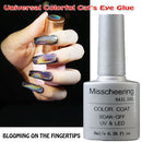 Shining Aurora Universal Colorful Cat's Eye Glue Glossy Cat Eye Gel Colorful