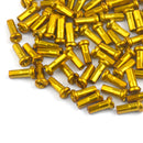 50pcs Metal Nipples for 14G 2mm Spokes MTB Mountain Bike Bicycle Cycling Parts
