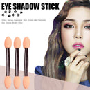 50pcs Pro Sponge Stick Eye Shadow Cosmetic Double-head Eyeshadow Brushes Newly