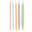 12 Pairs Aluminum Change Head Circular Knitting Needle Scarf Sweaters Woven Tool