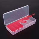 Large Travel Pill Cases Portable 7-Day Medicine Box Tablet Container(Red)