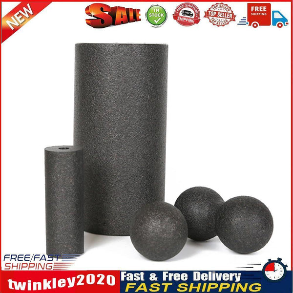 4pcs Yoga Block Roller Fitness Ball Set EPP Massage Pilates Muscle Release Newly