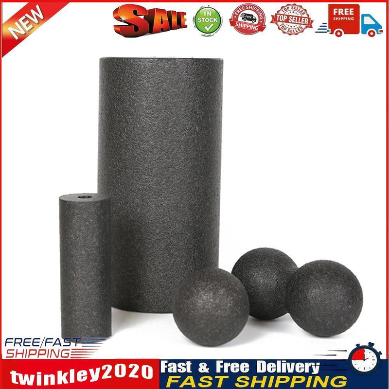 4pcs Yoga Block Roller Fitness Ball Set EPP Massage Pilates Muscle Release Newly