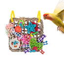 Parrot Chewing Toys Woven Seaweed Hanging Swing Supplies Bird Accessories Newly