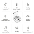 Wireless Earbud TWS HiFi Upgrade Bluetooth-Compatible 5.0 XG8 (White) Newly
