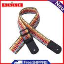 Nylon Guitar Strap Length Adjustable Belt for Electric Folk Guitar Ukulele Bass