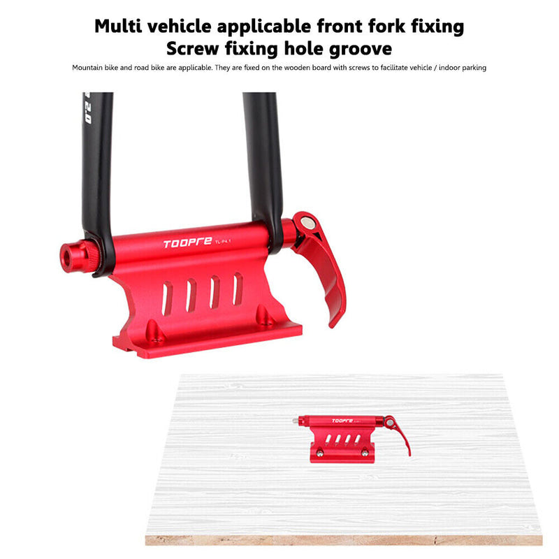 TOOPRE Bicycle Front Fork Quick Release Fixing Clip Block Fork Car Luggage Rack