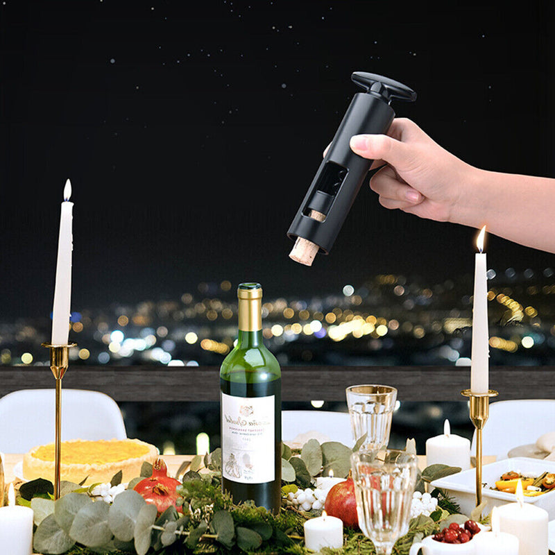 Wine Bottle Opener Set 4-Piece Professional Corkscrew for Wine Barware Kit