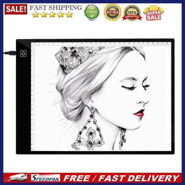 Digital A4 LED Copy Art Board Graphic Tablet for Drawing Stepless Dimming