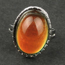 Einstellbare Oval Magic Farbwechsel Emotion GefÃ¼hl Stimmung  Ring Band Geschenk