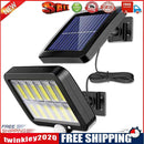 LED Outdoor Solar Garden Waterproof PIR Motion Sensor Wall Light (120COB B)