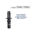 Auto  Quick Release Hose Connector Fuel Line Coupler Disconnect Connectors