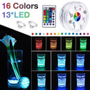 Remote Control Diving Light 13 LED Light Suction Cup T3 Waterproof Light W6B4