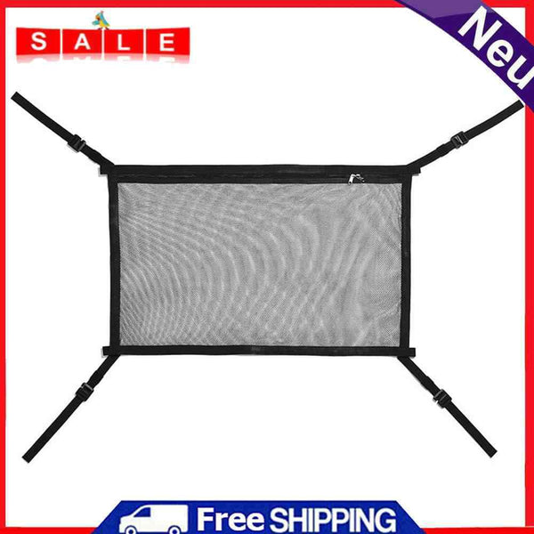 8kg Capacity Car Travel Ceiling Storage Net Pocket Car Indoor Accessories