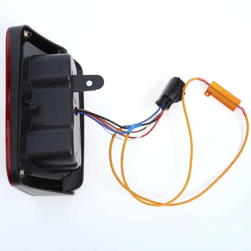 2PCS LED taillight 2nd generation EU for Jeep Wrangler 07-16/07-15 brake flashing