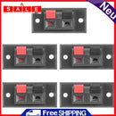 5pcs 2 Position Push - in Jack Spring Load Audio Speaker Terminals Connector