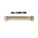 Storage Strap Clothesline Rope Plastic Coated Washing Clothes Clothes Line