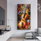 Abstract Guitar Oil Paint By Numbers Kit DIY Acrylic Painting on Canvas Drawing