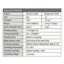 Counter Meter Tester Handheld Rechargeable EMF Electromagnetic Field Radiation