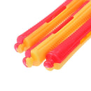 12pcs Perm Bar Rubber Band Hair Curler Hairdressing Tool(Random Color/5