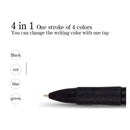 Four Colors In One Ballpoint Pen Quality Stationery School Supplies O7Z5