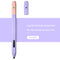 Stylus Protective Cover Non-slip Sweat-proof Tablet Pen Protector (Purple)