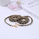 47 inch DIY Chain Strap Handbag Purse Accessories Replacement with Metal Buck