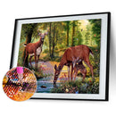 Wild Deer 5D Diamond Painting Embroidery DIY Cross Stitch Craft Home Decor