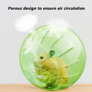 Pet Mini Jogging Ball Hamster Exercise Plastic Clear Trot Ball Toys (Green)