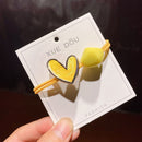 Ladies Sweet Simple Hair Rope Hair Ties Hair Accessories Rubber Band